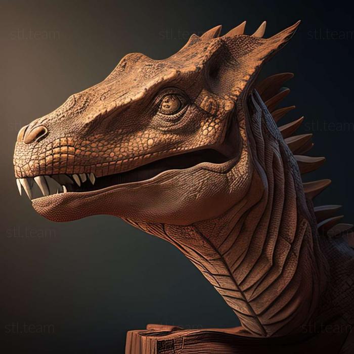 3D model Gavialosuchus (STL)